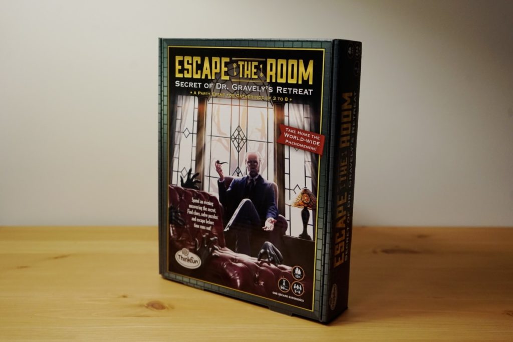 Secret of Dr Gravely's Retreat is the second installment of ThinkFun's Escape the Room series.